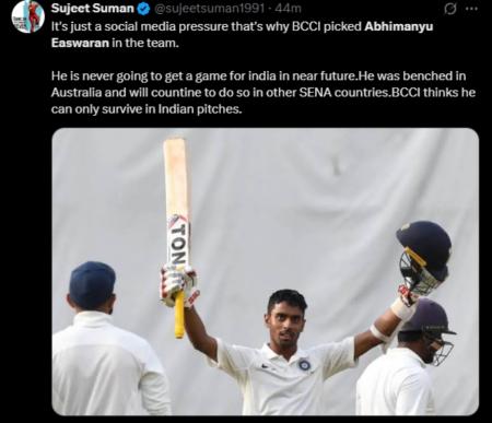 Abhimanyu Easwaran Abhimanyu Easwaran