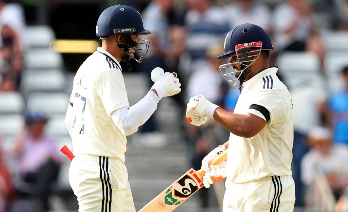 India's captain Shubman Gill and his deputy Rishabh Pant have gotten off to a superb start on their tour of England, both striking two centuries thus far in the five-match Test series