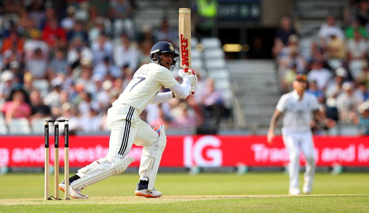 Shubman Gill displayed improved techique en route his century in the first innings at Headingley
