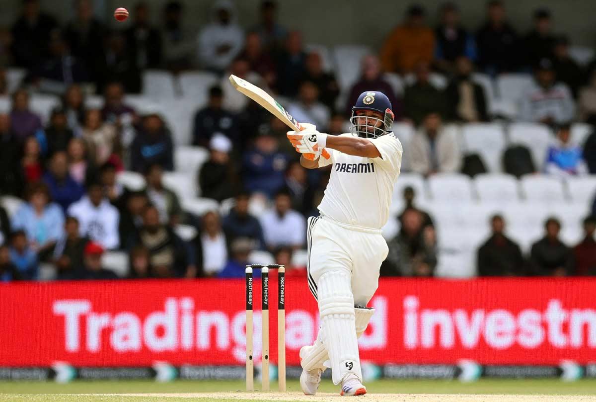Rishabh Pant curbed his natural instincts to get to his second century of the match