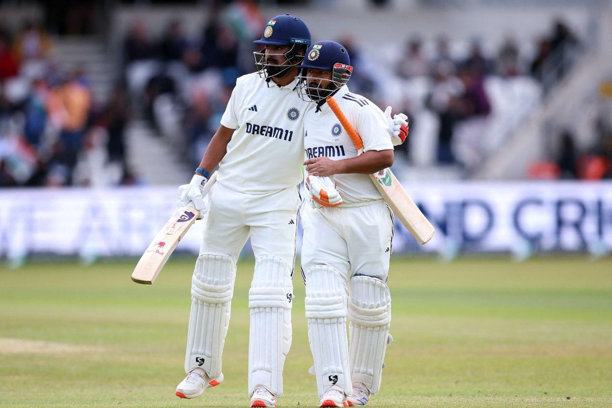 KL Rahul and Rishabh Pant put on a 195-run stand on Day 4