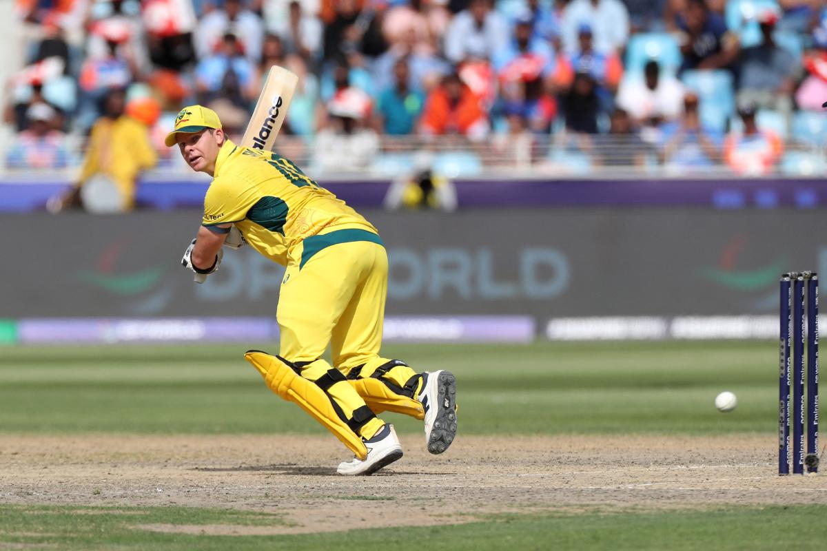 Australia's Steve Smith scored 73 off 96 balls 