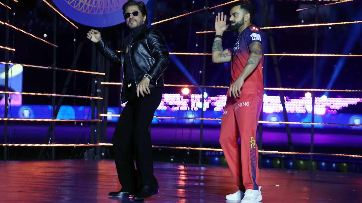 Shah Rukh Khan with Virat Kohli