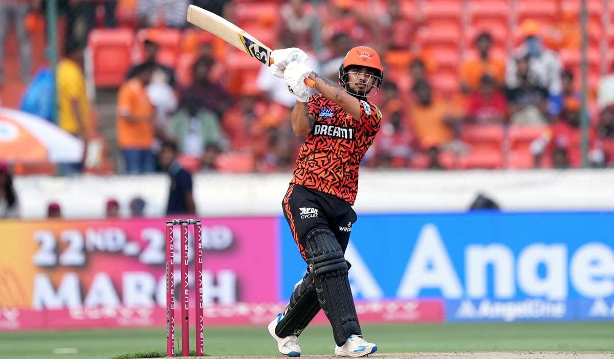 Ishan Kishan scored an unbeaten 106 for SunRisers Hyderabad in their campaign opener on Sunday