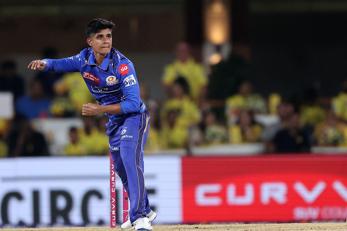 Mumbai Indians' Vignesh Puthur impressed on his IPL debut with a three-wicket haul against CSK on Sunday