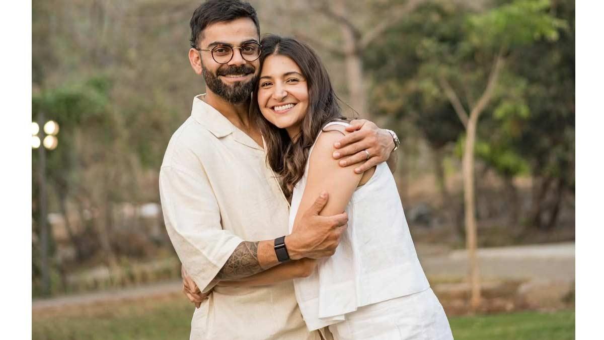 Virat Kohli with Anushka Sharma
