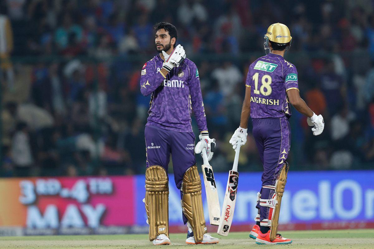 Venkatesh Iyer has hit 142 runs at an average of just 20.29 after 10 games this season