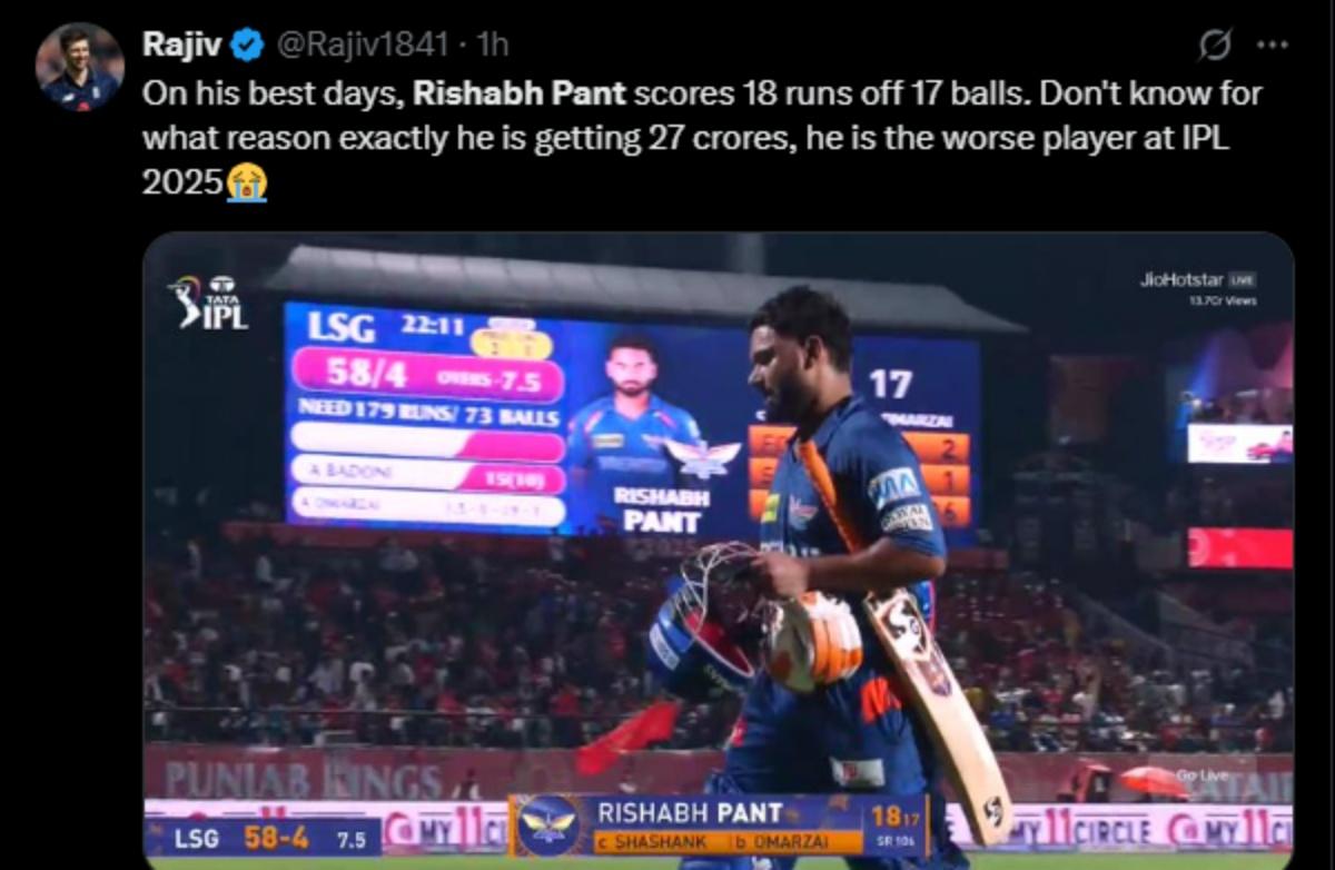 Rishabh Pant 