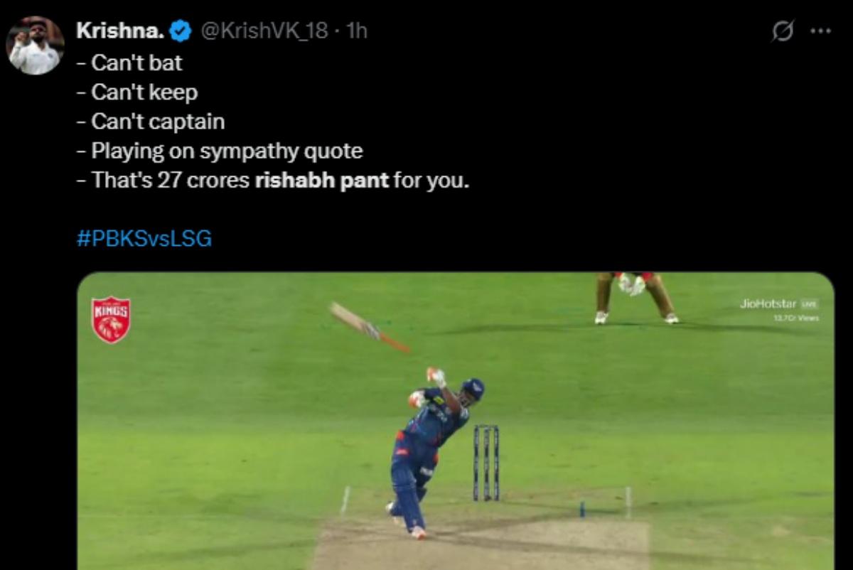 Rishabh Pant 
