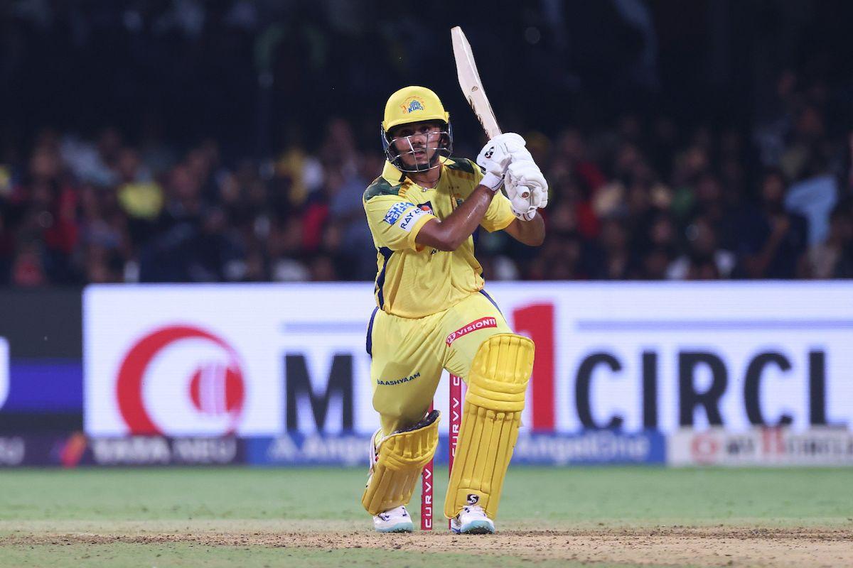 CSK's Ayush Mhatre smashed a 48-ball 94 in the match against RCB on Saturday