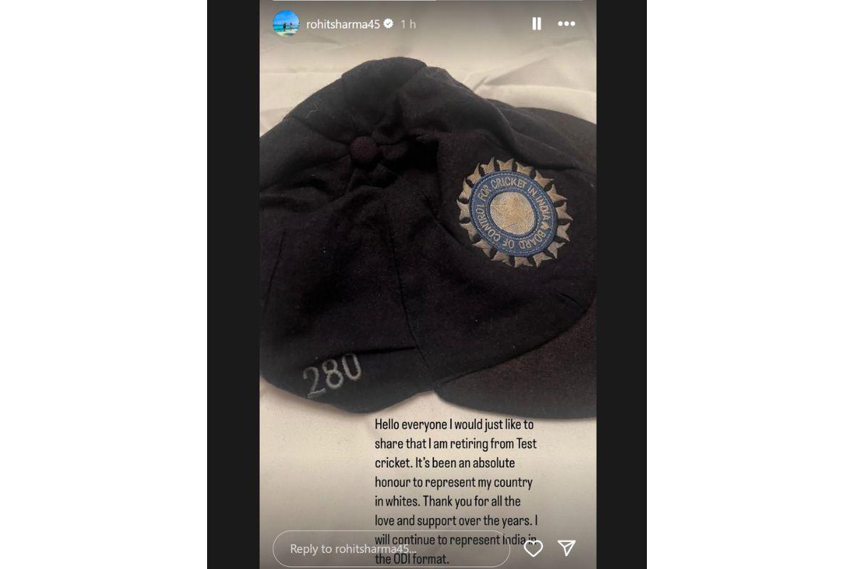 Rohit Insta story