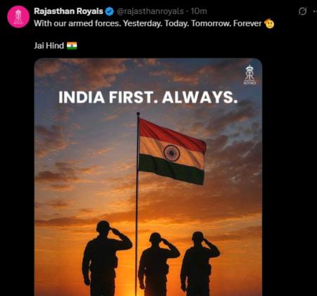 Rajasthan Royals Rajasthan Royals