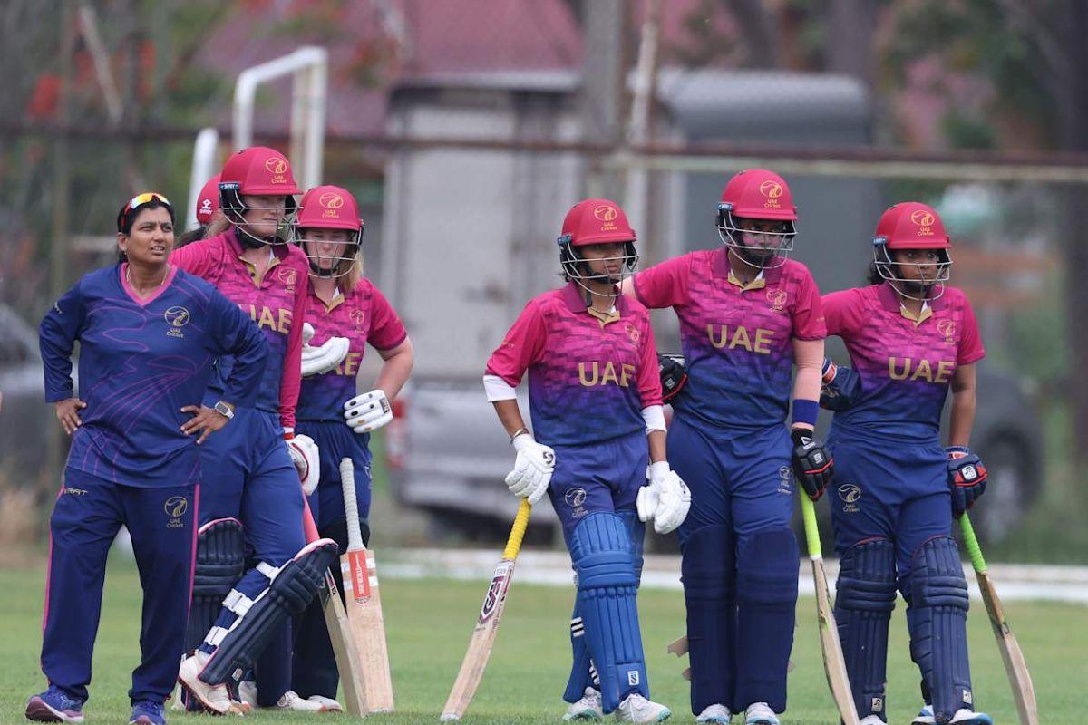 All the UAE batters padded up and decided to retire hurt with the scorecard reading 192-0 in 16.1 overs