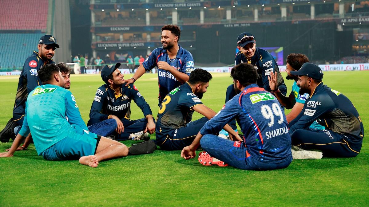 Shubman Gill with Rishabh Pant