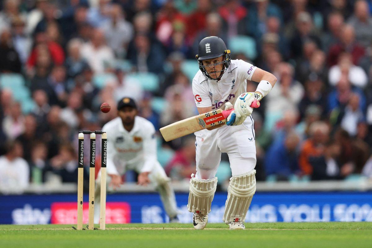 England's Ollie Pope was one of the three batters who hit centuries in the one-off Test against Zimbabwe last week