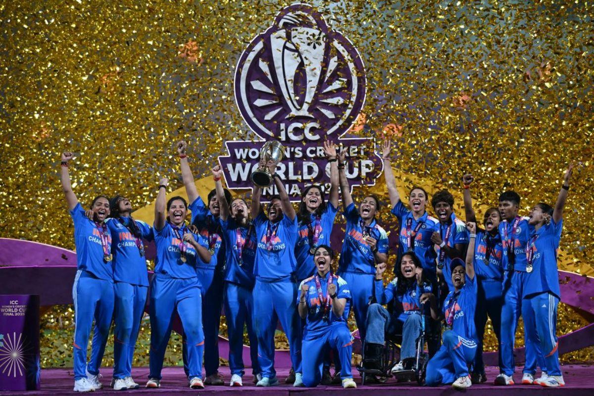 India won their maiden Women's World Cup title with a 52-run victory over South Africa at the DY Patil Stadium in Navi Mumbai on Sunday.