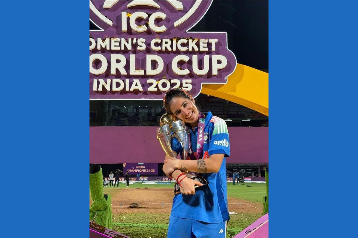 Pacer Renuka Thakur played a major role in India's World Cup title win