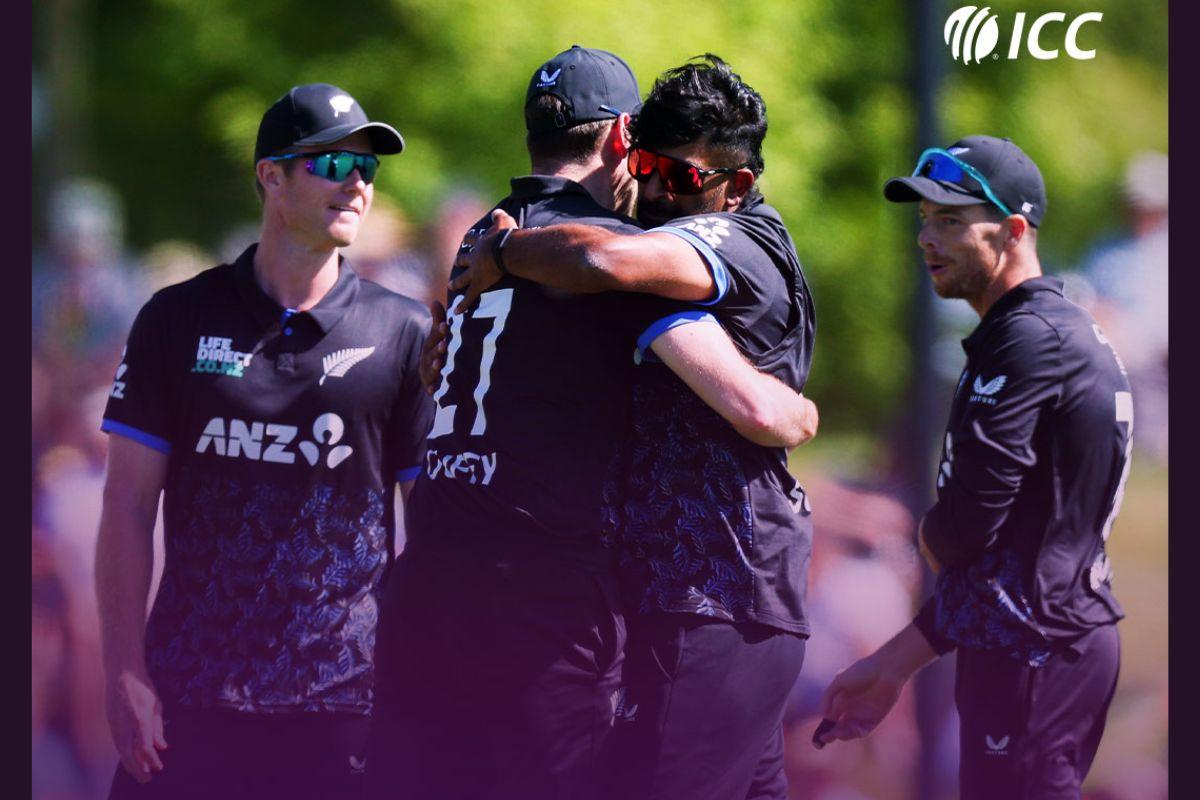 New Zealand survived a mini scare from the Windies to win a thriller in Nelson on Sunday