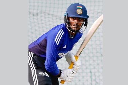 Sai Sudharsan batted with intent