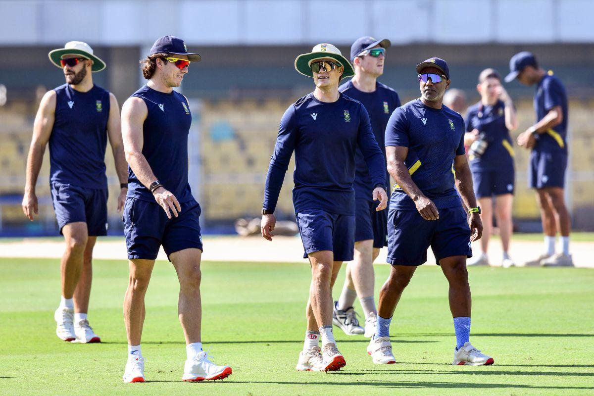 South Africa players in Guwahati 