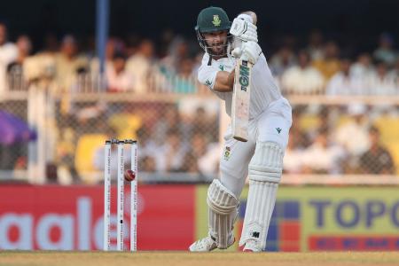 Aiden Markram gave South Africa a steady start in their 2nd innings before stumps on Day 3