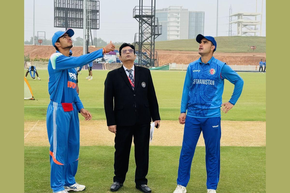 India captain Vihaan Malhotra had won the toss and elected to bowl in the Under-19 Tri series match against Afghanistan in Bengaluru on Thursday