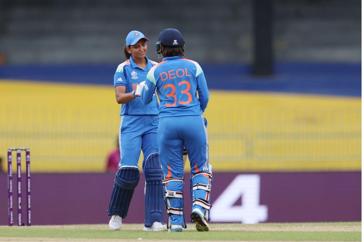 Harmanpreet Singh and Harleen Deol put up a 33-run partnership in the match against Pakistan on Sunday