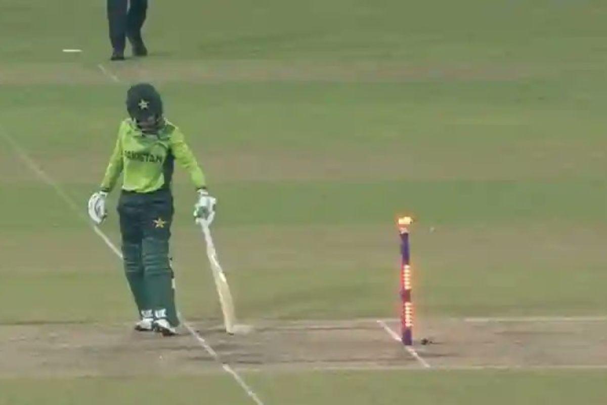 Controversy erupted during the India-Pakistan women's match when Pakistan batter Muneeba was given out over a contentious run-out during their ICC Women's World Cup match in Colombo on Sunday