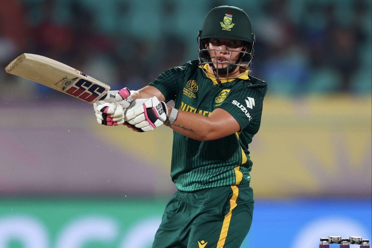 Nadine de Klerk smashed 84 off 54 balls to help South Africa beat India in Visakhapatnam on Thursday.