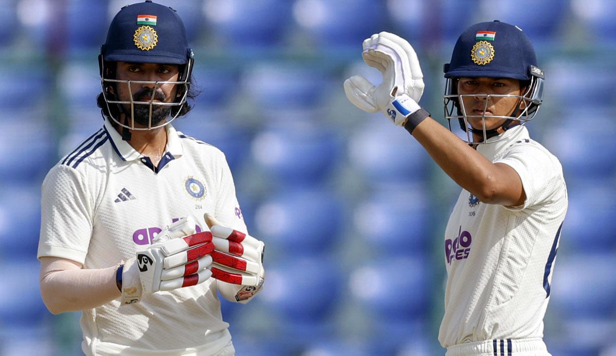 Yashasvi Jaiswal and KL Rahul put on a 59-run partnership for the first wicket