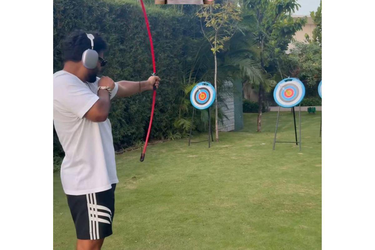 Rishabh Pant hits bulls-eye