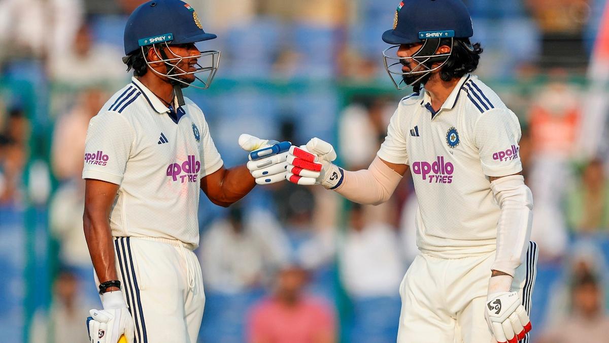 Sai Sudharsan and K L Rahul Sai Sudharsan and K L Rahul