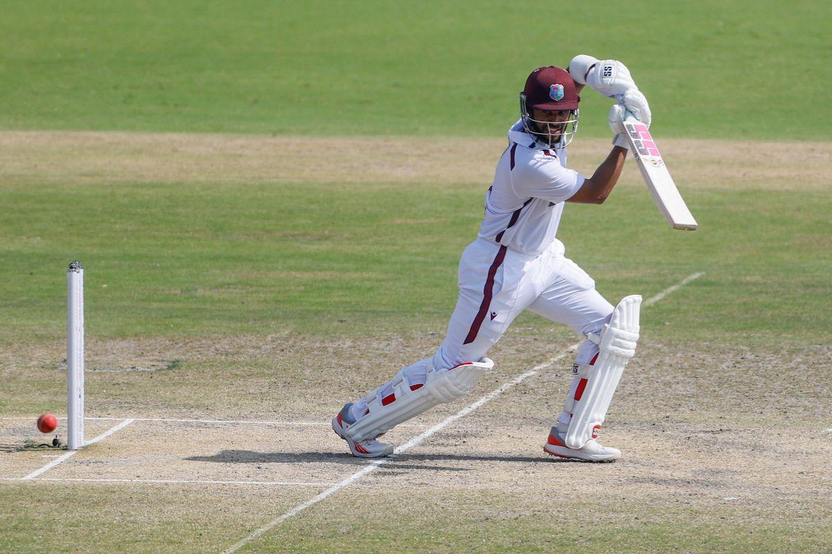 Shai Hope hit a solid unbeaten 92
