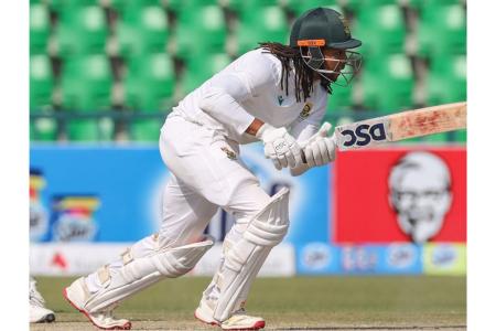 -South Africa’s Tony de Zorzi scored an unbeaten 81 on Day 2 of the 1st Test against Pakistan in Lahore on Monday
