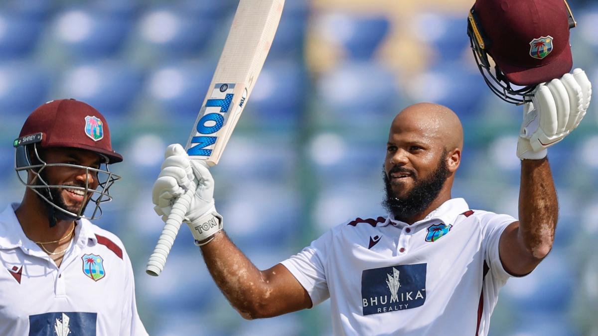 Opener John Campbell led West Indies fightback with 155 on Day 4
