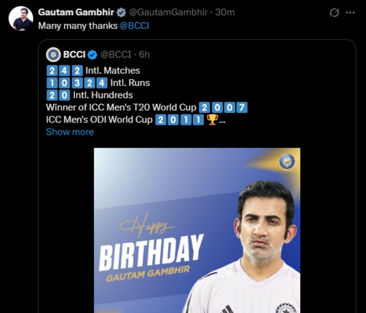 Gautam Gambhir