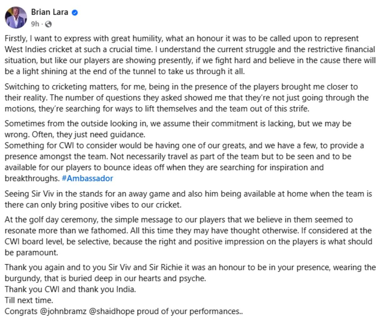 Brian Lara Brian Lara