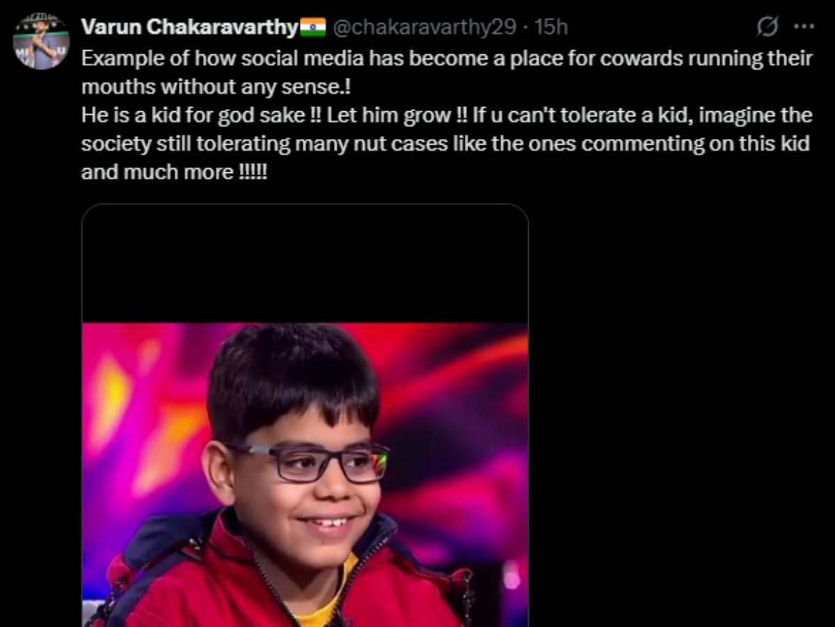 Varun Chakaravarthy Varun Chakaravarthy