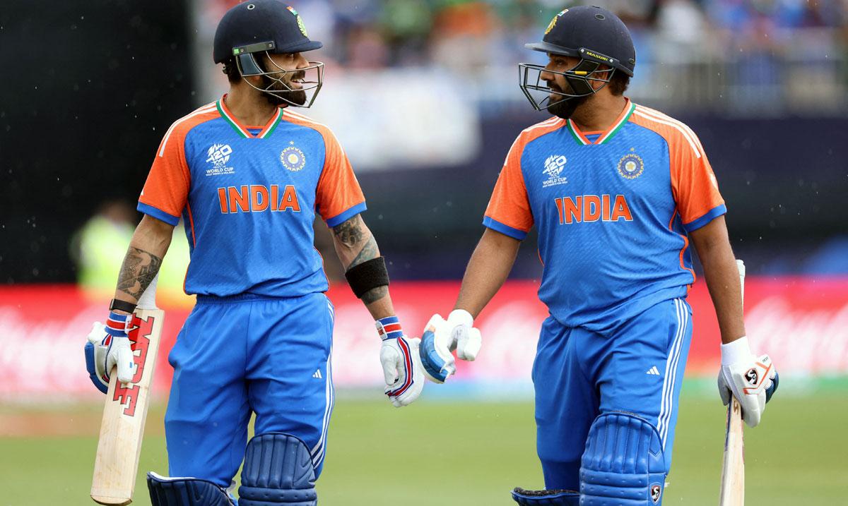 Virat Kohli with Rohit Sharma Virat Kohli with Rohit Sharma