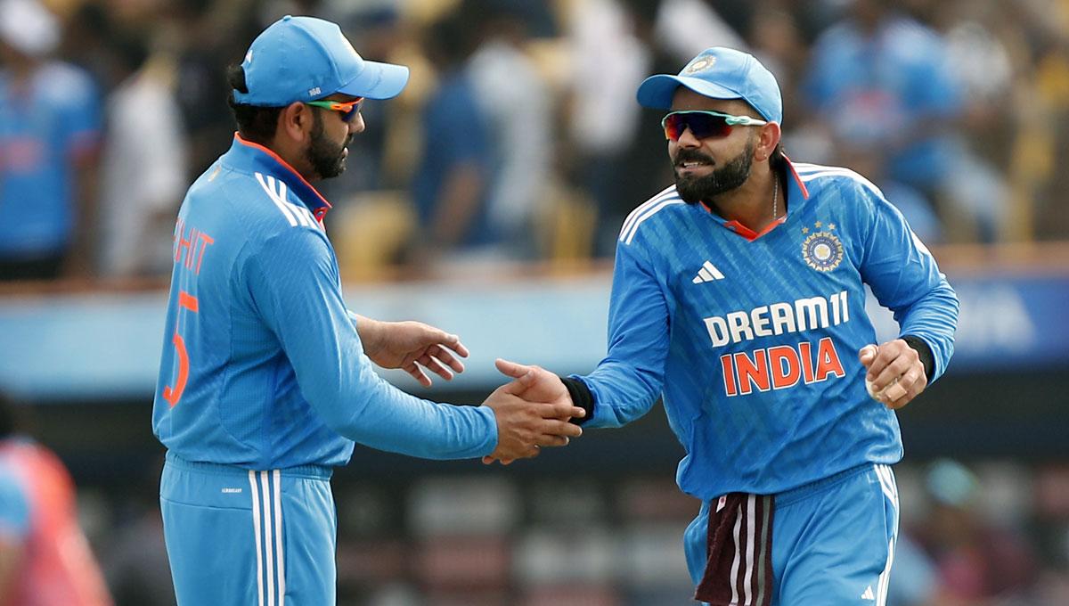 Virat Kohli with Rohit Sharma