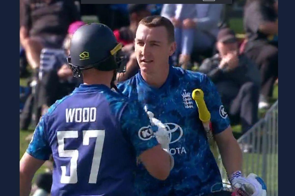 England captain Harry Brook smashed 135 off 101 balls in the opening ODI against New Zealand