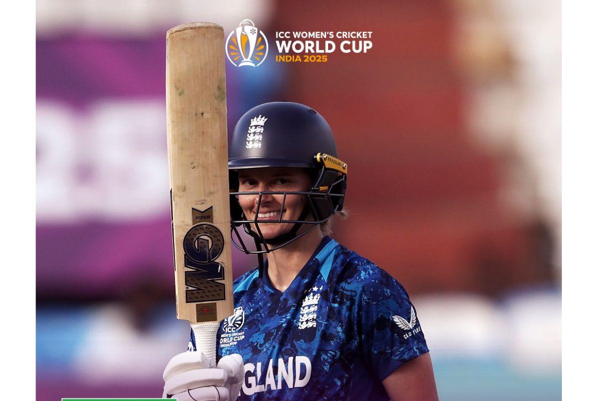 England opener Amy Jones hit 86 not out to guide her team to victory