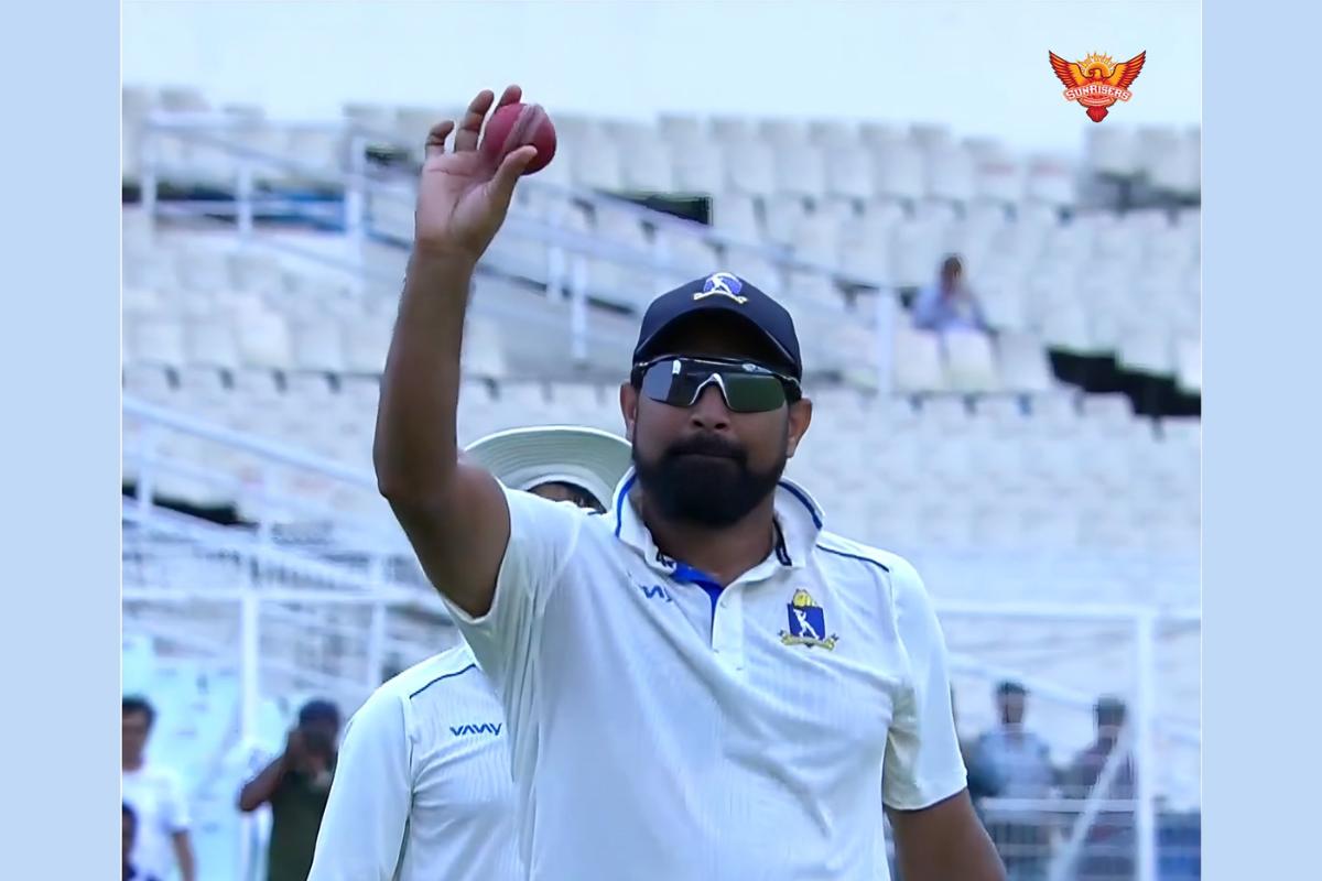 Mohammed Shami picked 8 wickets to help Bengal to a win over Gujarat in their Ranji Trophy match on Tuesday