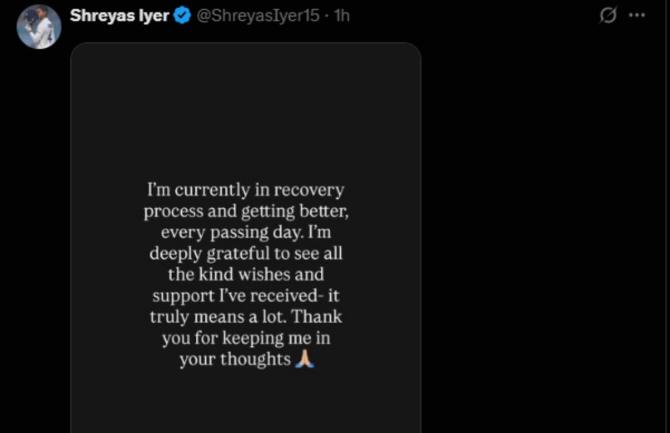Shreyas Iyer Shreyas Iyer