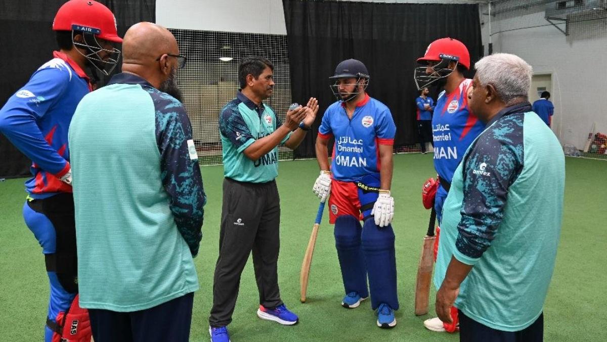 man are clubbed with India, Pakistan and UAE in Group A