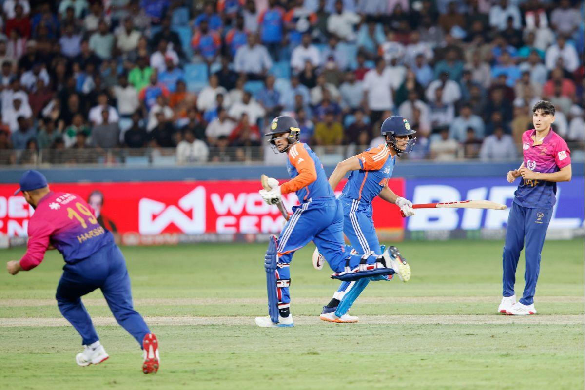 Openers Shubman Gill and Abhishek Sharma gave India a blistering start as they wrapped up the chase in under 5 overs