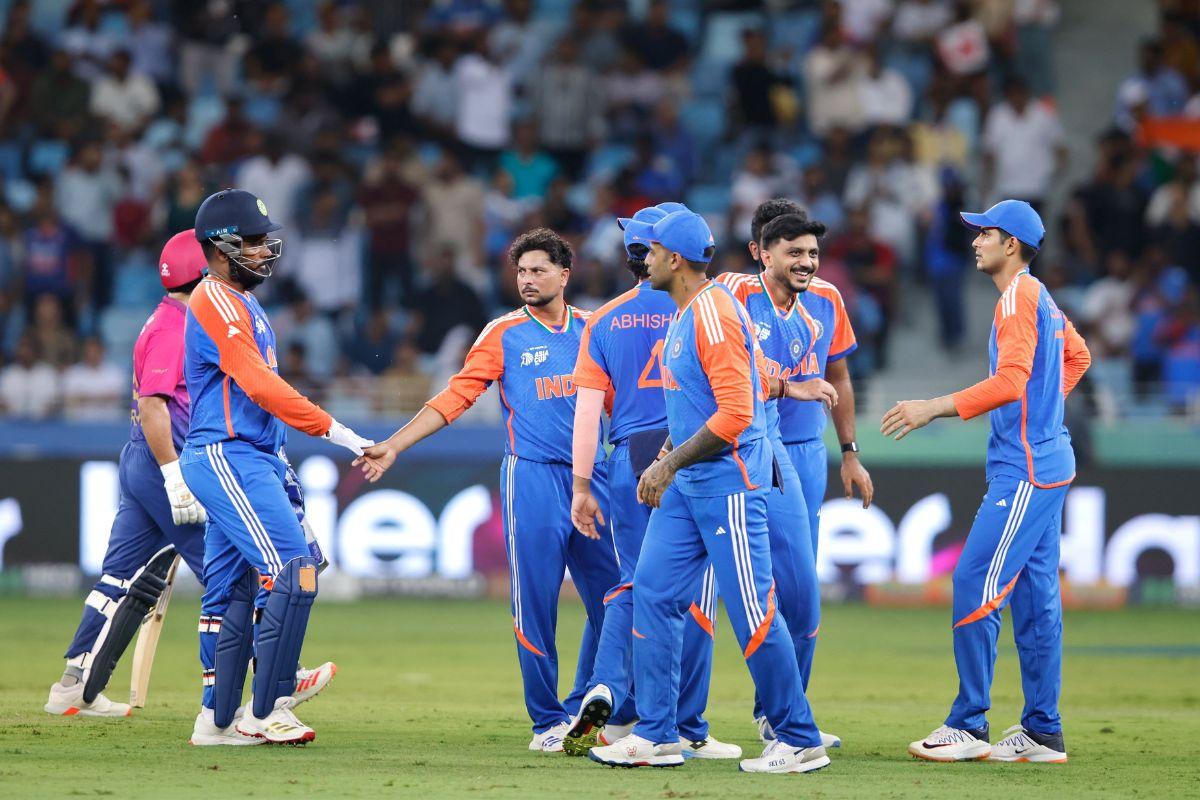 Kuldeep Yadav did the star turn for India with four wickets to have UAE bowled out for a paltry 57, in Dubai on Wednesday 