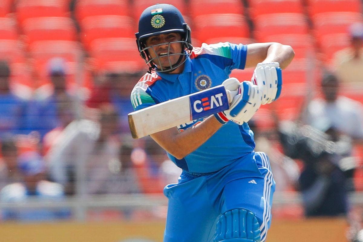 Shubman Gill scored 20 off 9 balls to take India over the finish llne