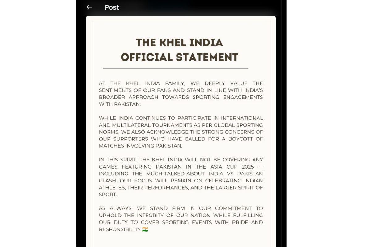 Boycott Asia Cup India-Pak match