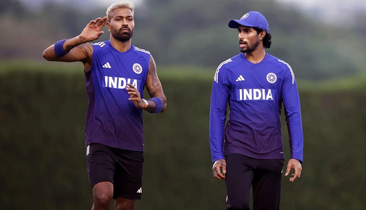 Hardik Pandya with Tilak Varma